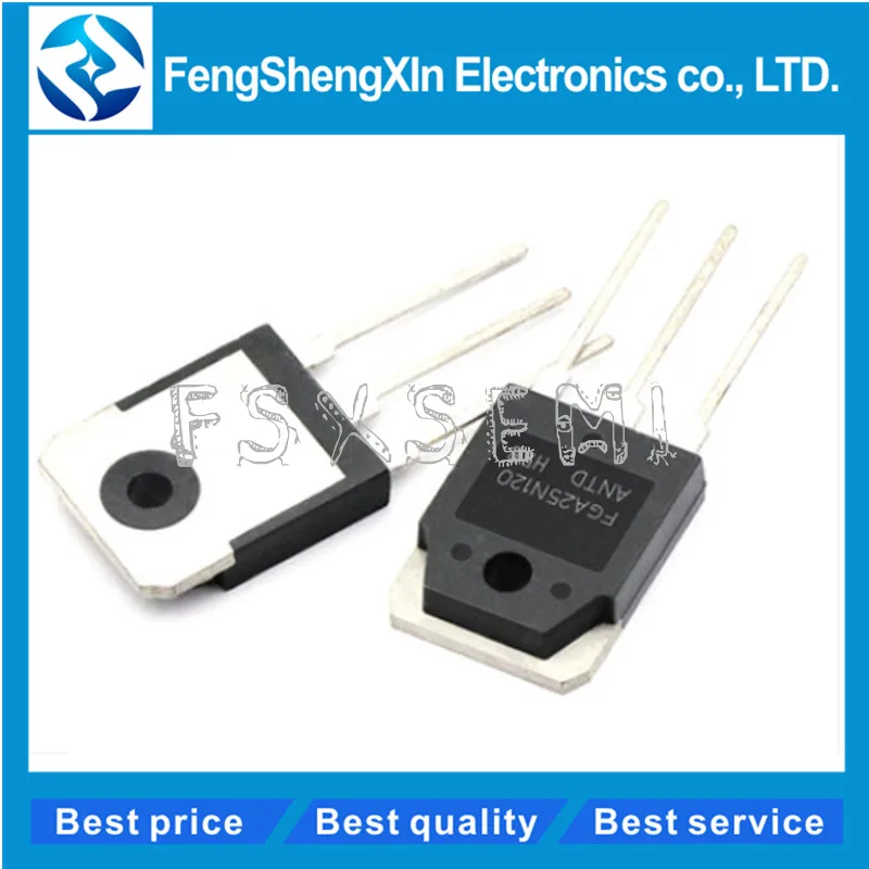 10 шт./лот New FGA25N120ANTD FGA25N120 25N120 TO 3P 1200V NPT Trench IGBT FGA25N120ANTDTU|igbt 1200v|12 v |