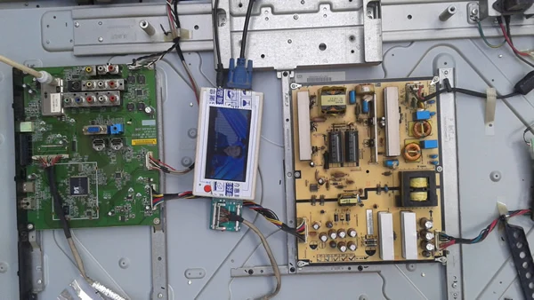 ТВ тестер материнской платы Tools TV 160 Full HD LVDS преобразователь VGA (светодиодный/LCD)