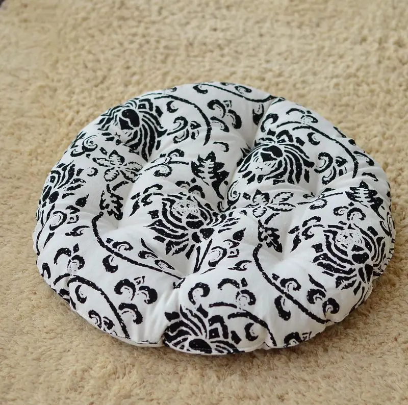 Моющиеся декоративные подушки для гостиной диванных хлопок лен татами Подушка