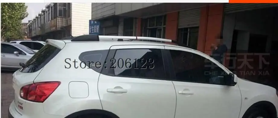 Для Nissan Qashqai Dualis 2007 2008 2009 2010 2011 2012 стойки декоративные Боковые стержни рельсы багажник на крышу