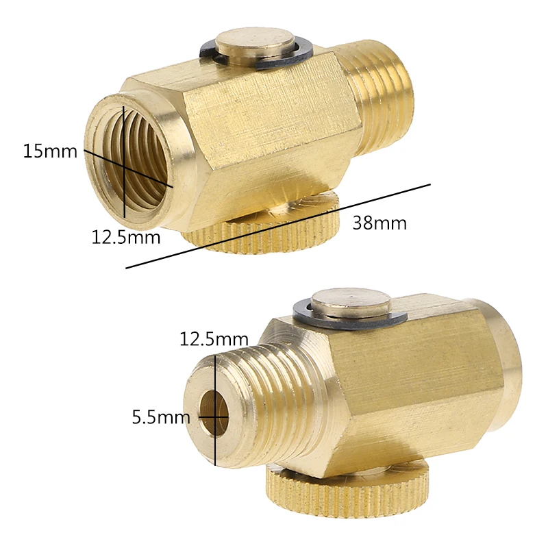 1/4 ''NPT латунный регулятор давления сжатого воздуха ValveInline твердого