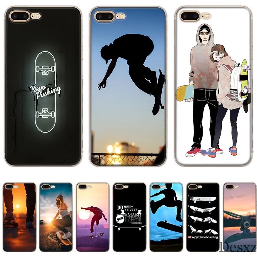 Чехол для телефона iPhone 11 Pro 7 8 6 6s Plus X XR XS Max 5 5S SE чехол Спортивная скейтерская