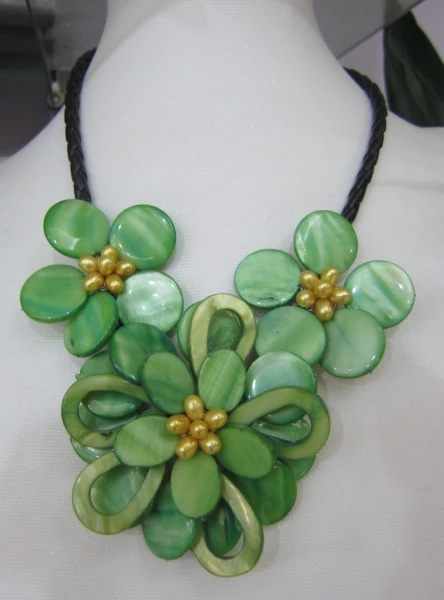 2017 распродажа Акция круглый модный ожерелье Макси колье натуральный