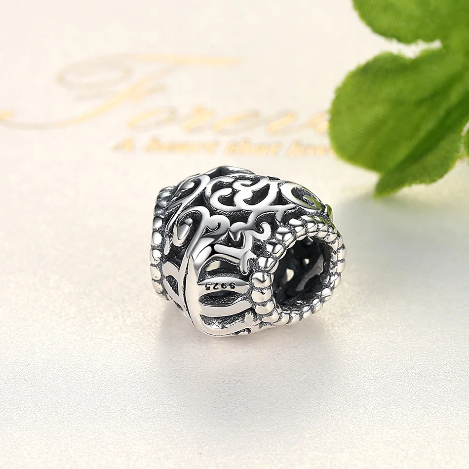 BELAWANG Красная любовь сердце подарок Подвески Подвеска fit pandora 925 серебро оригинальные женские ювелирные изделия изготовление DIY Браслеты