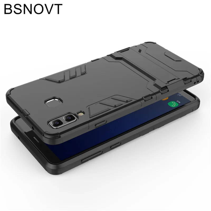 BSNOVT для samsung Galaxy A9 Star Обложка мягкая силиконовая + Пластик Kickstand чехол A8 G8500 fundas 6