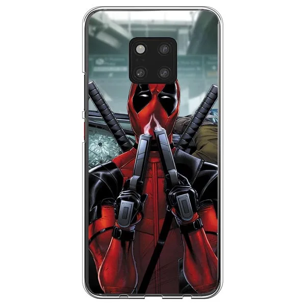 Marvel Дэдпул Мстители эндшпиль мягкий чехол для телефона для Huawei P8 Lite P9 P10 Lite P20 Pro Коврики 20 Коврики 10 Lite P30 Pro P30Lite