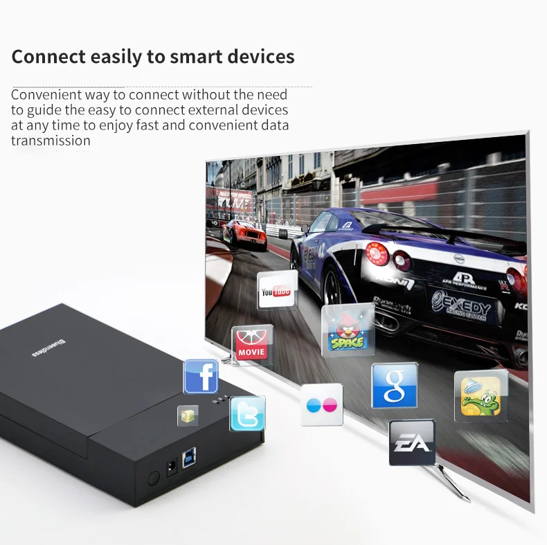Blueendless hdd корпус 3,5 Все в 1 ssd hdd док usb hdd чехол usb 3,0 кабель пластиковый sata usb 3,0 hdd высокий чехол hd экстерно