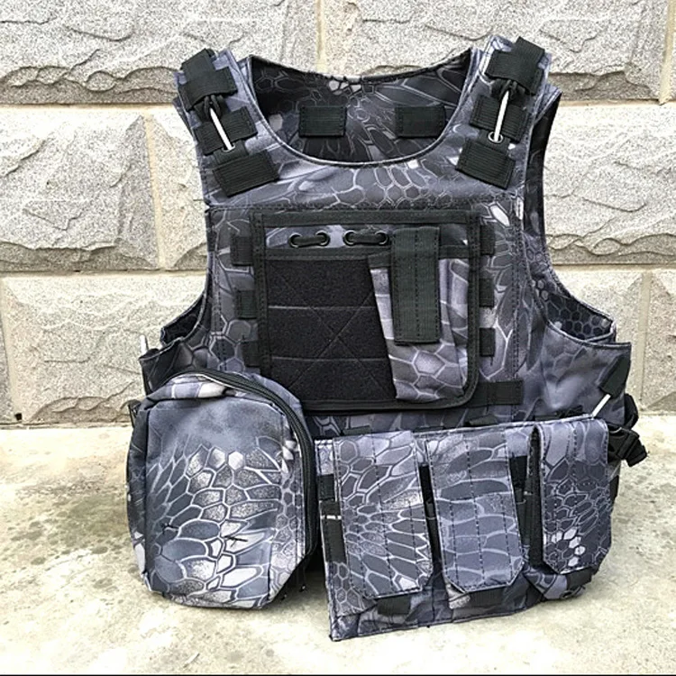 Военный тактический жилет-амфибия для тела amour Battle Molle, боевой штурмовой жилет, защитный жилет для охоты, Камуфляжный цвет