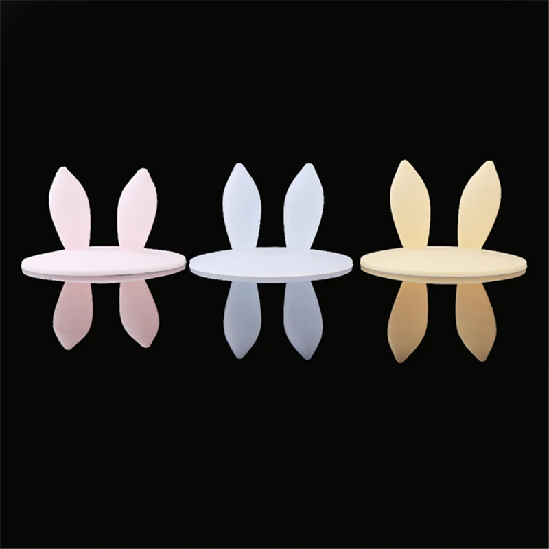 Silicone Rabbit Ear Cups Lids Cute Dustproof Reuseable Cup Covers Anti-dust Reusable Sealing Anti Dust Coffee Cover | Дом и сад