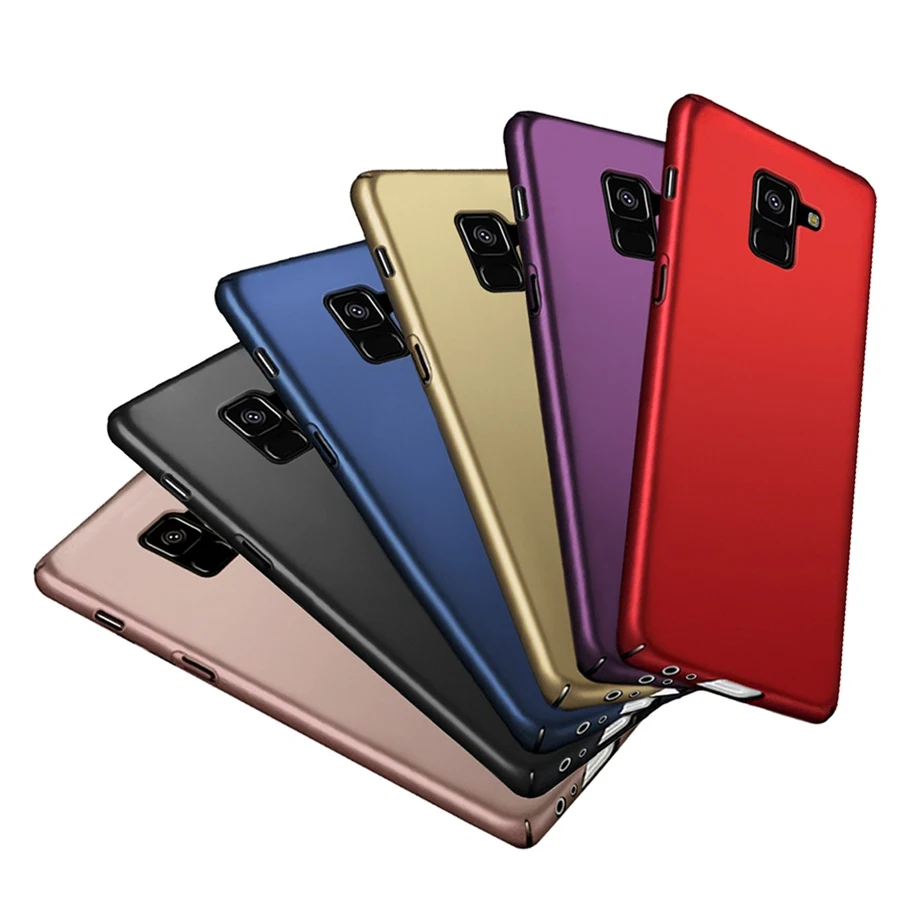 Роскошный Матовый чехол для Samsung Galaxy j4 2018 j400f j6 j600f телефона бампер жесткий 360