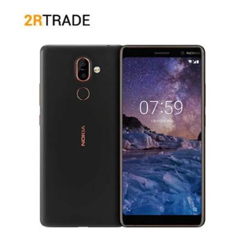 Мобильный телефон Nokia 7 Plus 4 ГБ/6 Гб ПЗУ 64 ГБ 6 0 дюйма FHD 2160*1080 Восьмиядерный Snapdragon 660