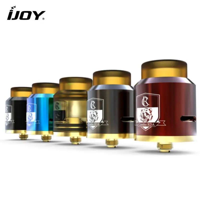 Оригинальный атомайзер IJOY COMBO RDA распылитель с капельным наконечником и двойным