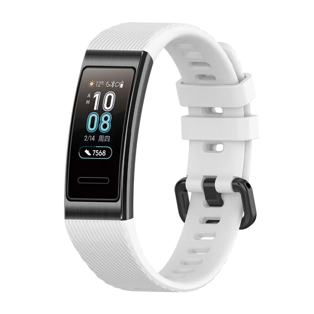 Браслет для Huawei Band 3 pro, ремешок, силиконовые спортивные часы, сменный ремешок на запястье для Huawei 3/3 Pro, умный Браслет