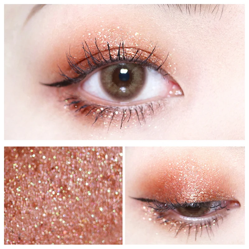 6 цветов одиночные тени для век кремовые водонепроницаемые стойкие Пигменты