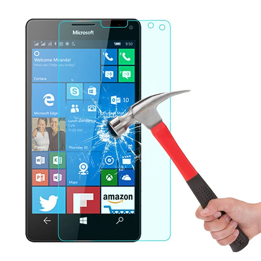 2 шт. защитное закаленное стекло 0 026 мм для Microsoft Lumia Nokia 1320 N1320|screen protector|glass