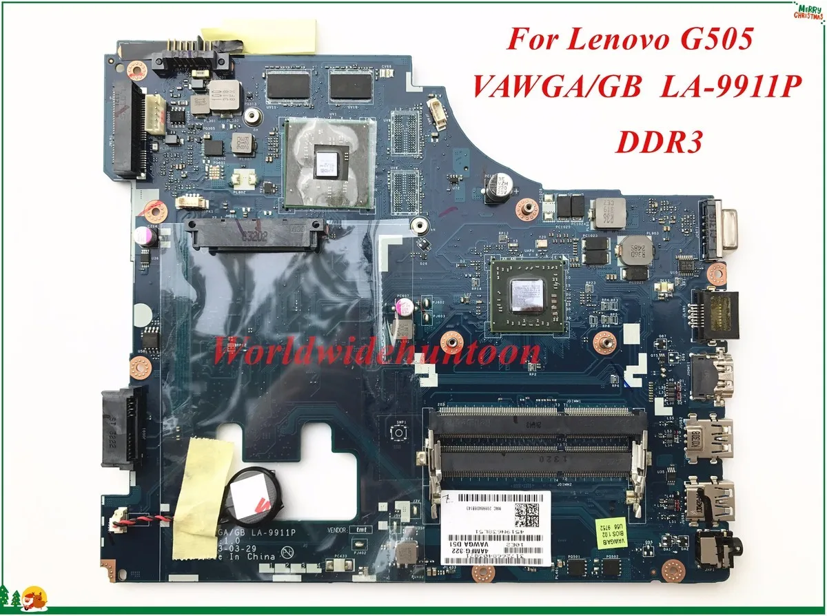 Высококачественная материнская плата для ноутбука Lenovo G505 VAWGA/GB LA 9911P DDR3 100%
