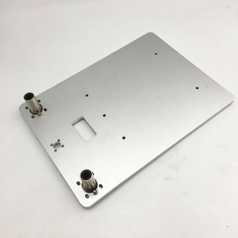 Aluminum heated bed base plate for Replicator 2X/clone 3D printer z axis upgrade heated support Aluminum heated bed base plate for Replicator 2X/clone 3D printer z axis upgrade heated support
