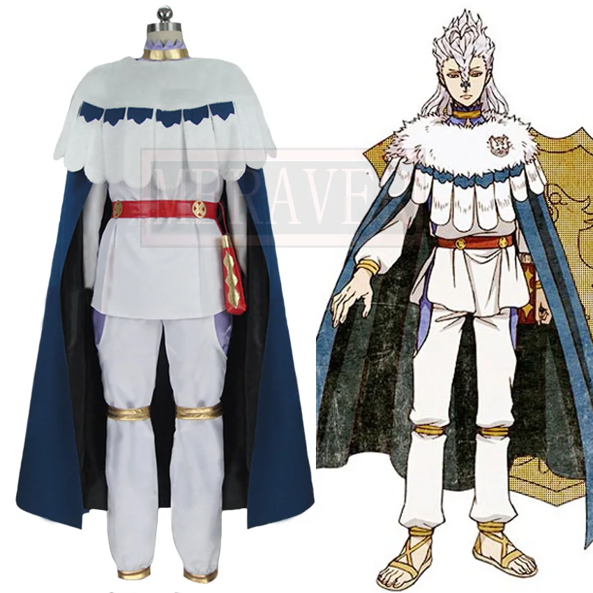 Костюм для косплея на Хэллоуин из черного клевера любого размера|Костюмы аниме| |