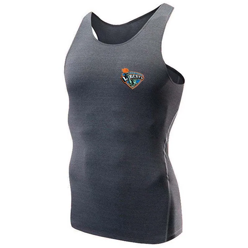 New York Liberty basketball Running Training Crossfit Men Vests quick dry compression tank top fitness Workout Clothing |