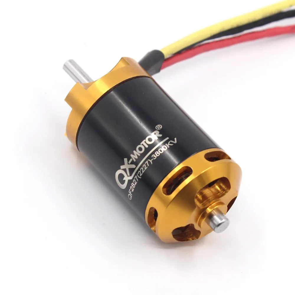 QX мотор 70 мм воздуховентилятор 12 лопастей EDF QF2827 3800KV бесщеточный для Модель
