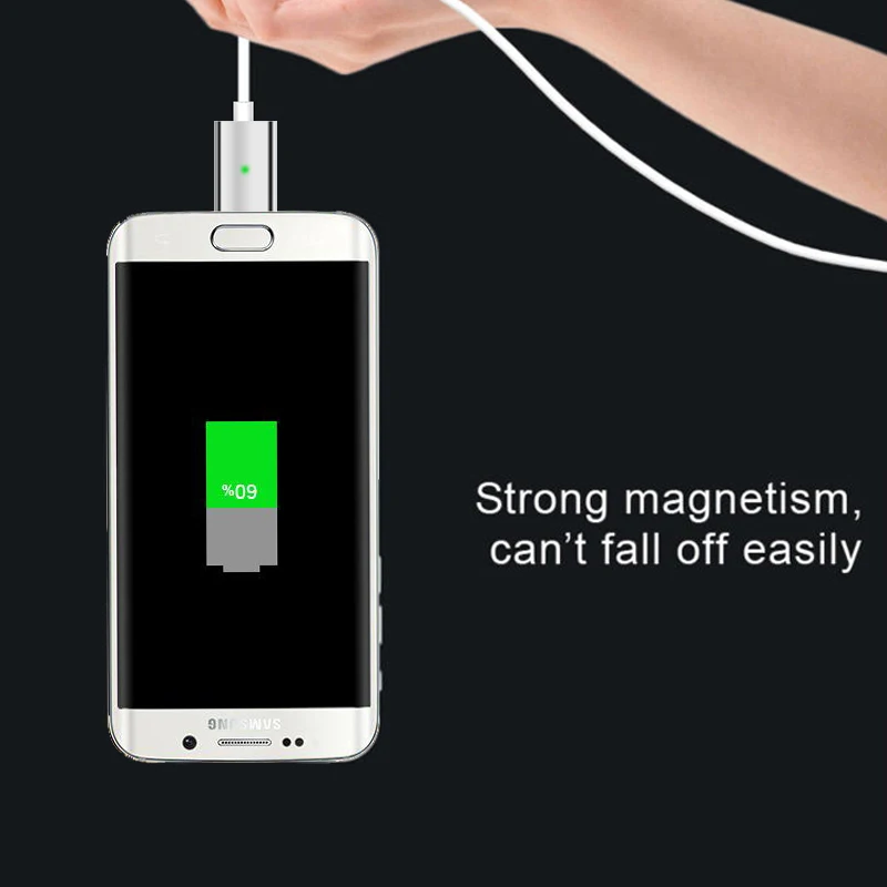 MLLSE Micro USB Магнитный зарядный кабель адаптер для SAMSUNG HUAWEI XIAOMI Android автоматический