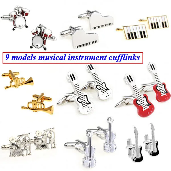 Модный &quotМузыкальные&quot запонки 1 пара большая акция|cufflink cuff|music cufflinkscuff links |