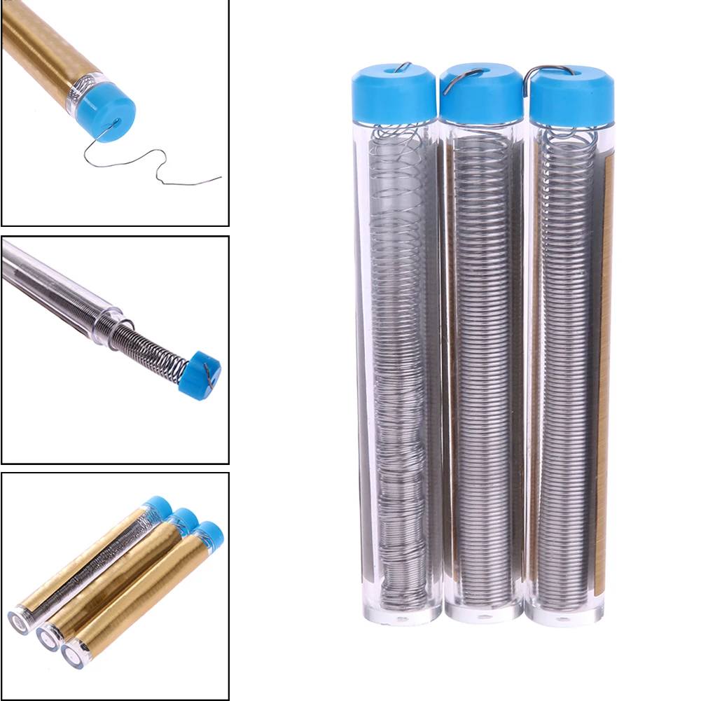 3pcs/lot 0.3MM 0.4MM 0.5MM Portable Tin Wire Pen Silver Soldering for Mobile Phone Instrument Repair Work Tool | Инструменты