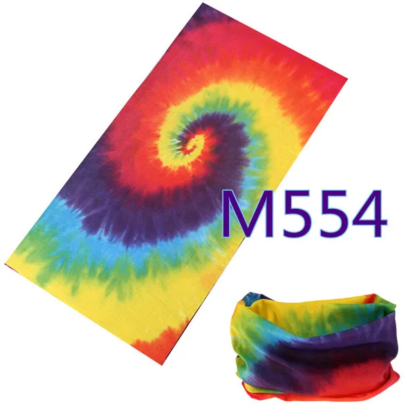 M554 M541-560, модный трубчатый хиджаб, камуфляжная бандана, шарф, бесшовная бандана для шеи, стандартный размер 48*25 см, Мужская бандана - Цвет: M554