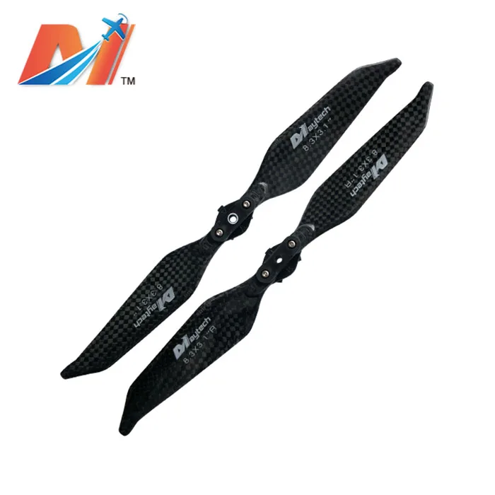 Maytech (2 пары) 8331 реквизит из углеродного волокна с 8 3x3 1 дюйма складные лопасти