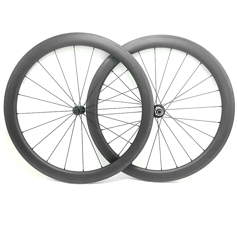 Углеродные колеса 700c клинчеры или трубчатые велосипеда 60x23 мм дорожные Powerway R13 100x9
