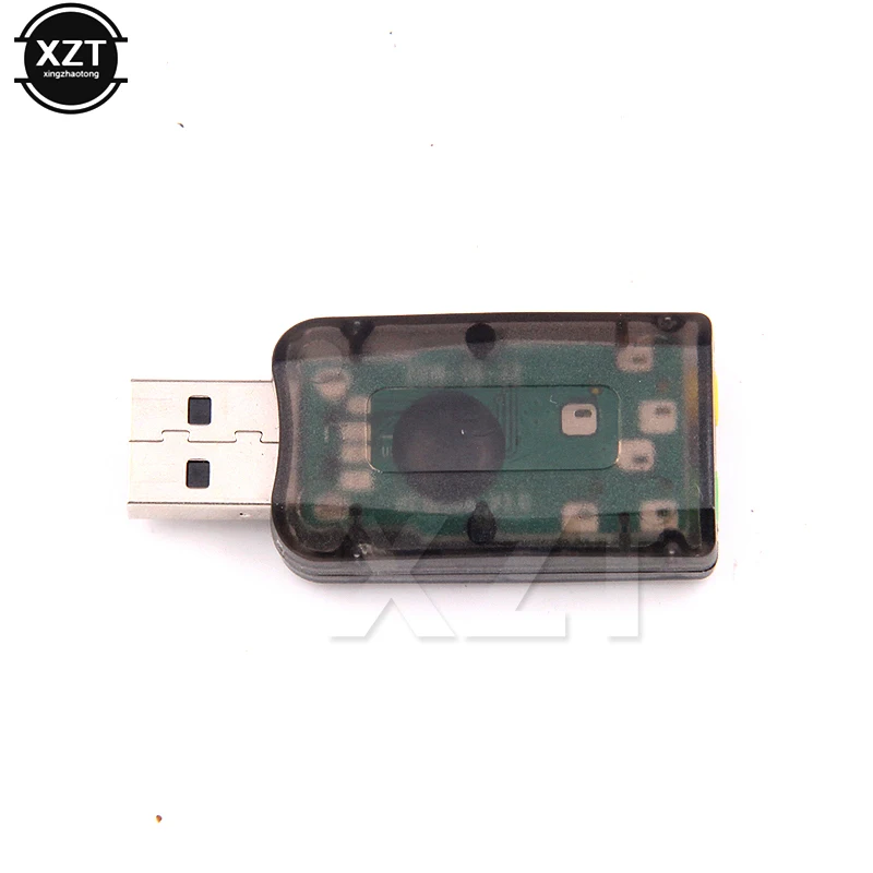 Профессиональный микрофон 3 5 мм разъем USB для 3D Аудио внешняя звуковая карта