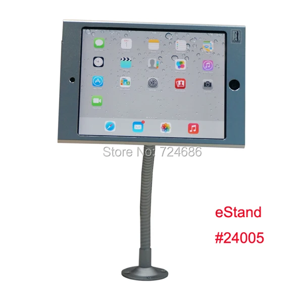 EStand для mini iPad Запираемая подставка дисплея с гибким кронштейном крепления на