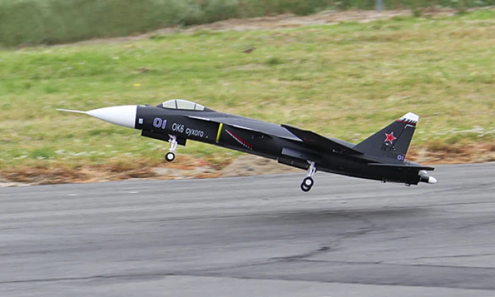 RC модель самолета EDF реактивный двигатель SU47 Berkut комплект rc самолет