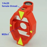new mini prism housing for 17 5mm offset for swiss leica style total station surveying