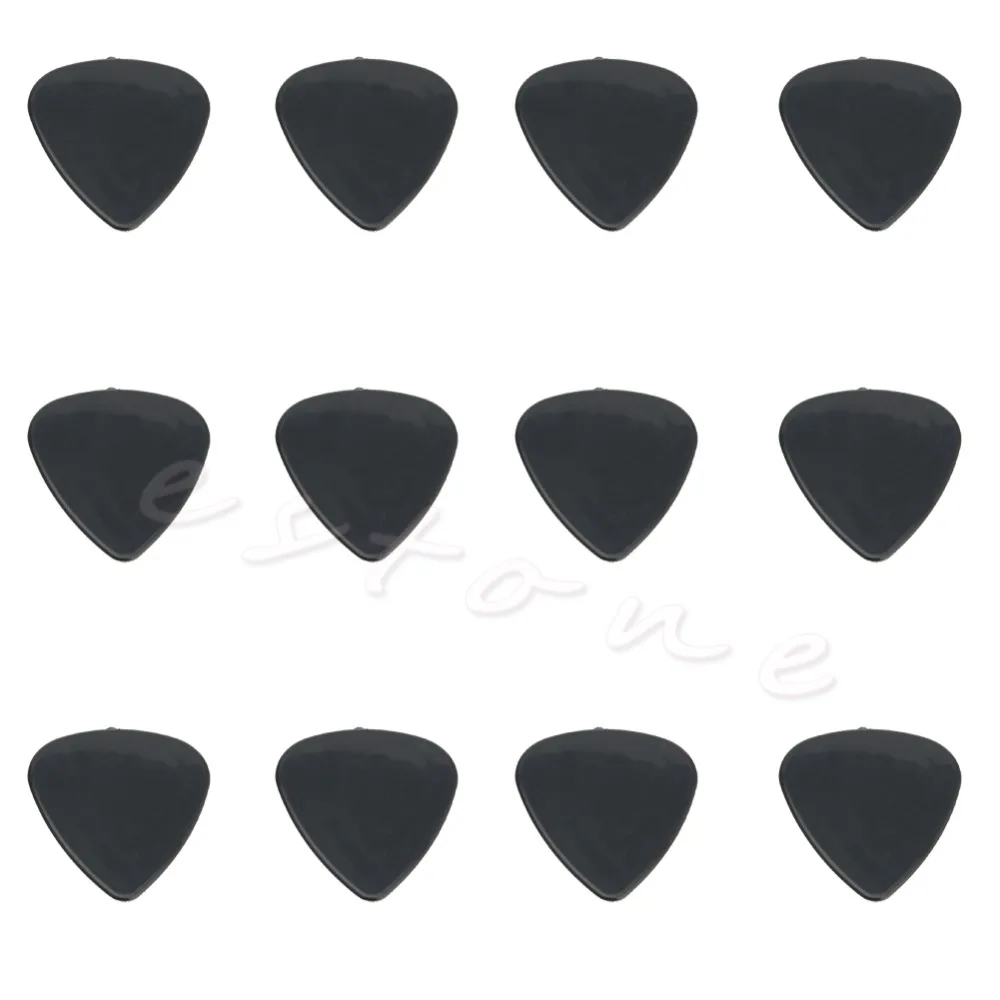 Аксессуары для гитары Новое поступление 12 шт. черный целлулоидный гитарный