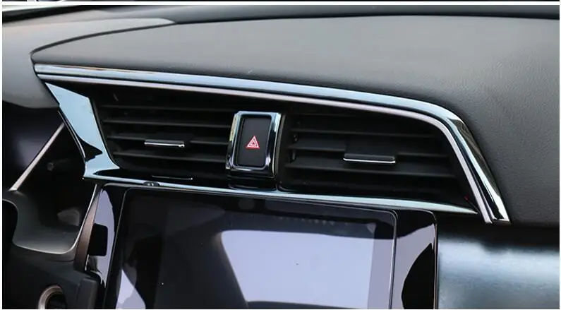 

Car-styling interiors Warning light Press trims car vent trims for honda civic 10th 2016 2017 2018 Accessories