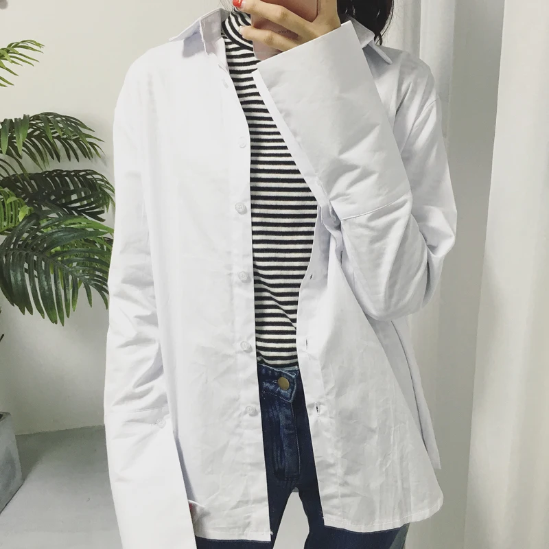 Винтаж шик с расклешенными рукавами Для женщин Рубашки для мальчиков