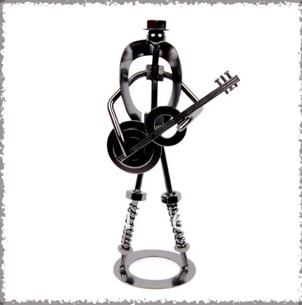 Iron bass musicians creative gift boutique fashion household decoration free shipping |
