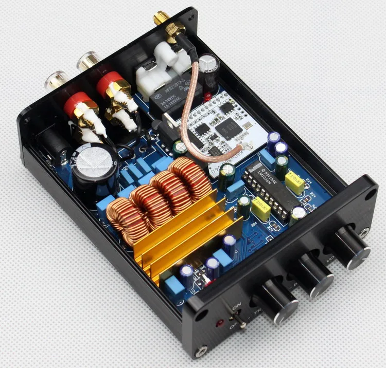 Bluetooth усилитель 50 Вт + TPA3116 LM1036 2 канальный|bluetooth power amplifier|power amplifierdigital amplifier |