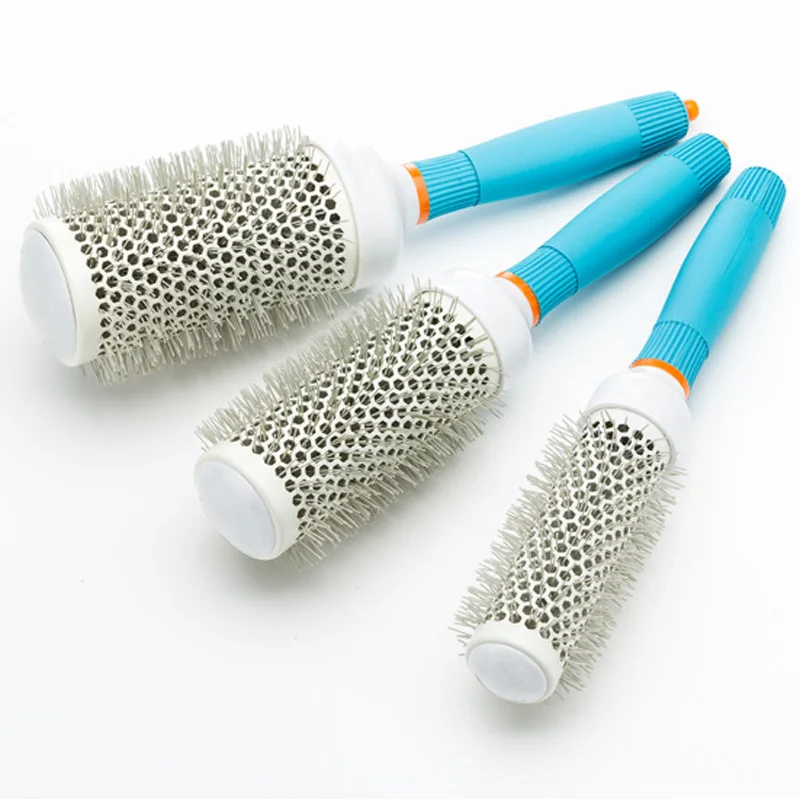 32 керамическая щетка для волос железная круглая расческа Парикмахерская