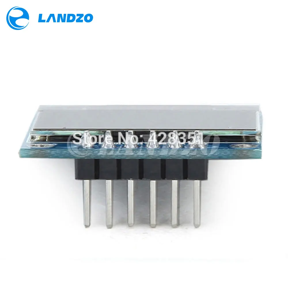 Электронный комплект печатная плата 0 96 дюйма SPI OLED модуль дисплея 12864 LED