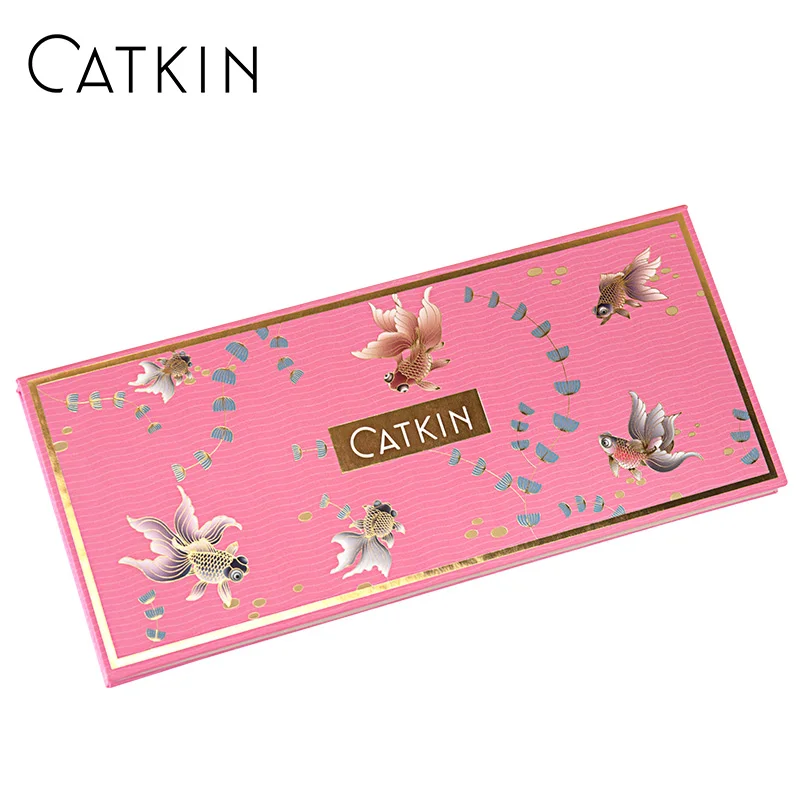 CATKIN Allure, 10 цветов, тени для век, C01, рыба, игра среди утконосов, розовый макияж,, распродажа, товары, легко носить