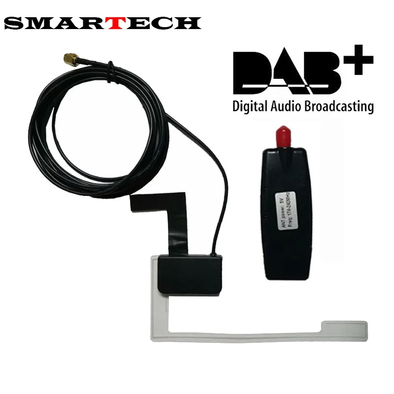 SMARTECH Универсальный Android Авто Радио Стерео Штатная DAB + антенне приемника цифровое