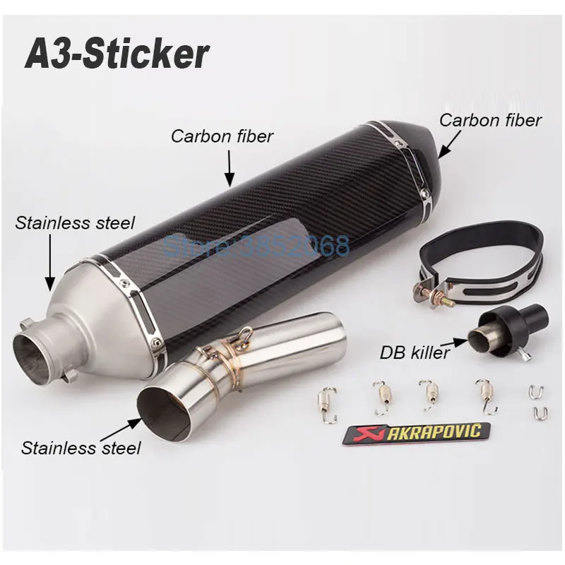 Выхлопная труба для мотоцикла выхлопная подходит F650GS F800GS F700GS F800R|Выхлопные трубы