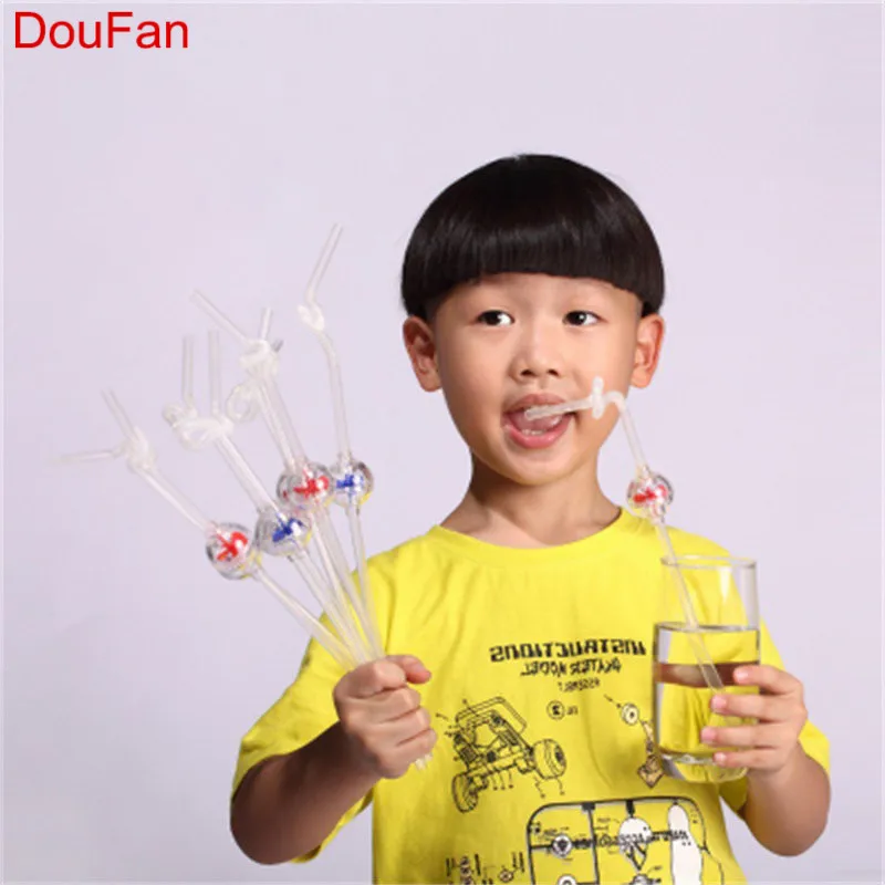 1 шт. забавные соломинки ветряная мельница футбольные баскетбольные для