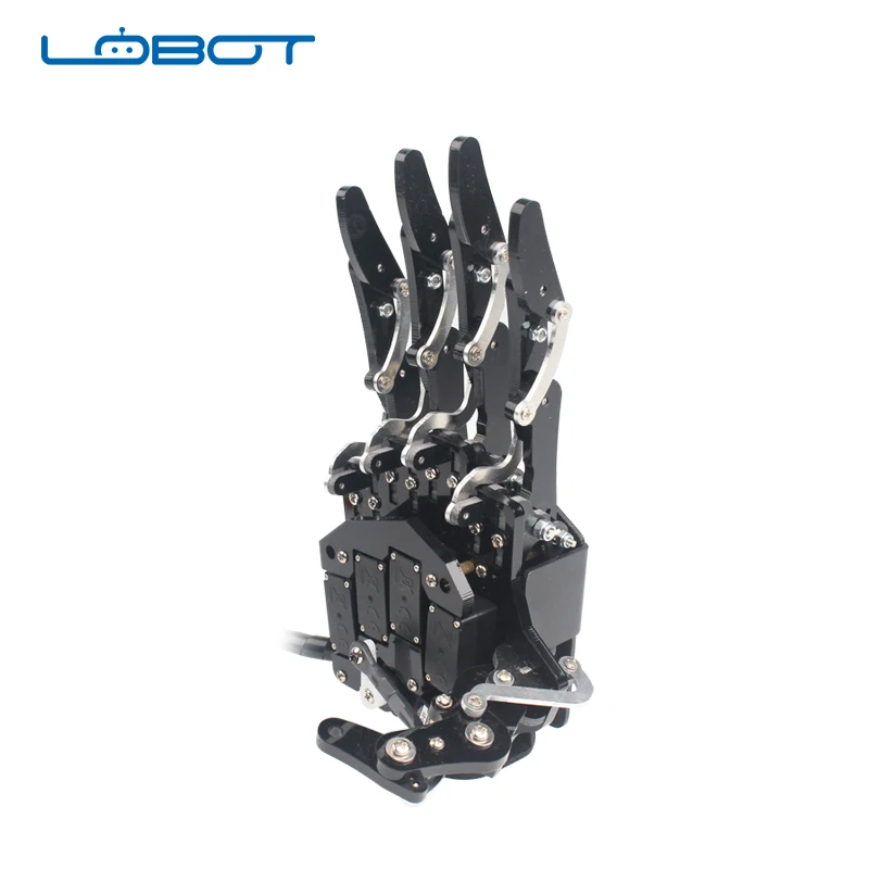 

The newest uhand2.0 bionic robotic hand five fingers joint movement LFD-01 anti-blocking servo