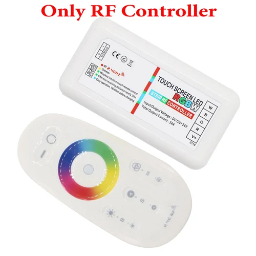 Only RF Controller 20 м RGBW Светодиодная лента IP67 водонепроницаемая RGBWW Диодная лента 10 м 15 м 5 м+ 2,4 г РЧ пульт дистанционного управления RGBW контроллер+ усилитель RGBW+ DC12V источник питания - Испускаемый цвет: Only RF Controller