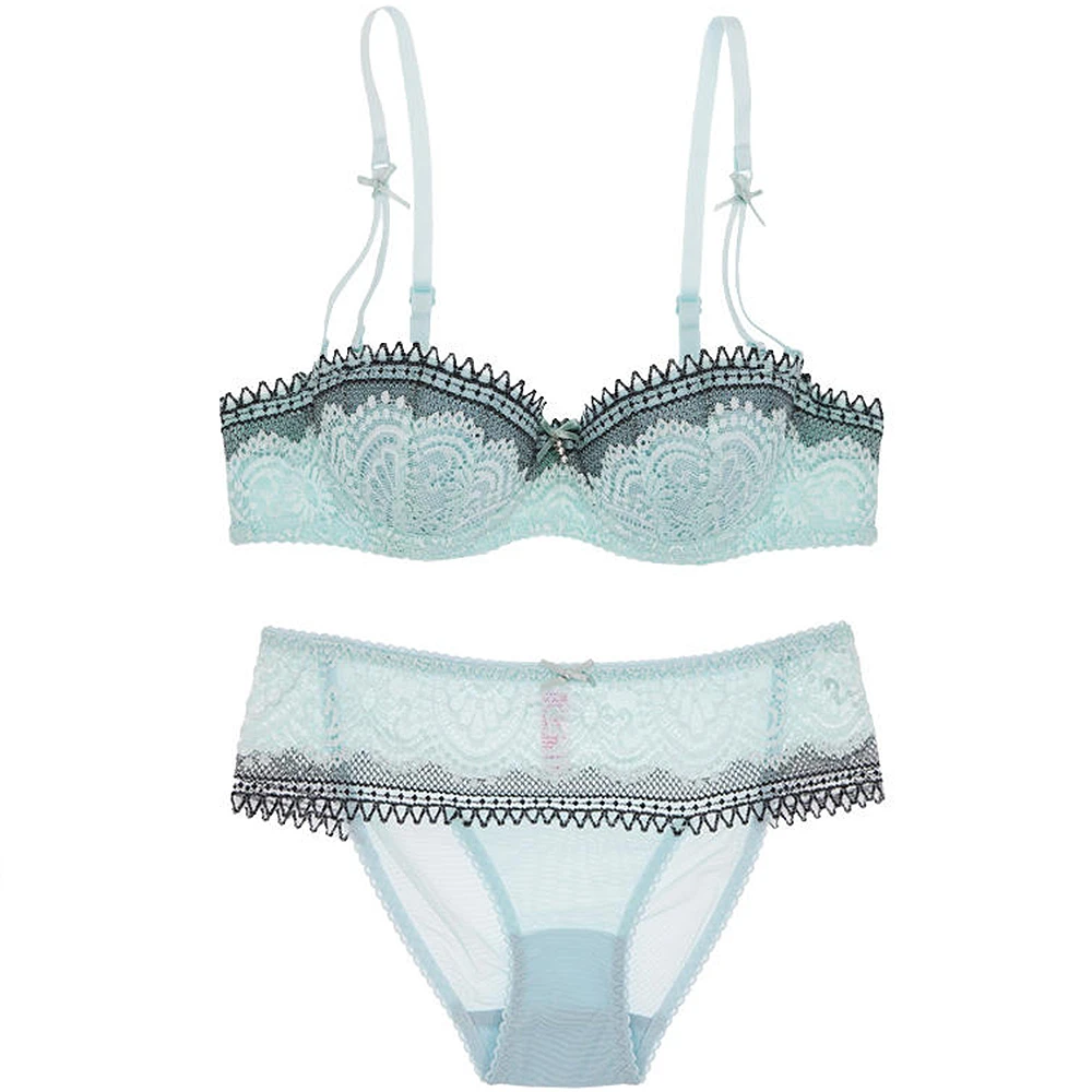 Женский сетчатый кружевной бюстгальтер с регулируемыми бретелями, большие размеры, Короткие комплекты, бюстгальтер, Женский бюстгалтер, трусики, наборы A B C D 70 75 80 85