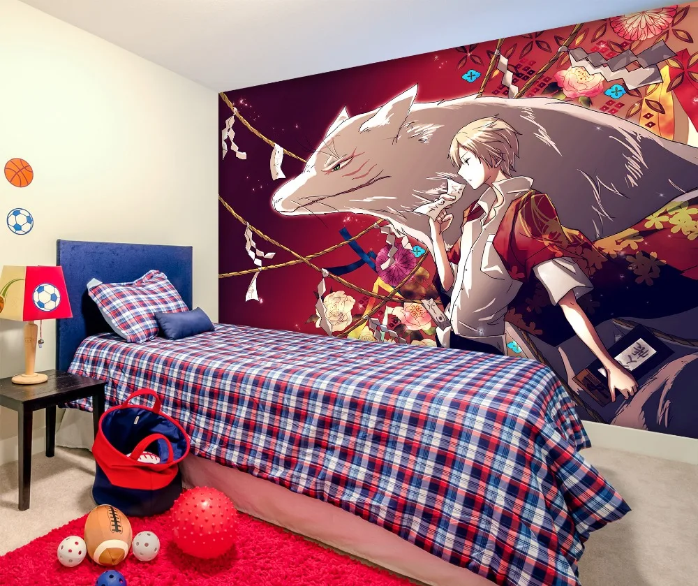 

[Self-Adhesive] 3D Natsume's Book Of Friends 77 Japan Anime Wall Paper mural Wall Print Decal Wall Murals