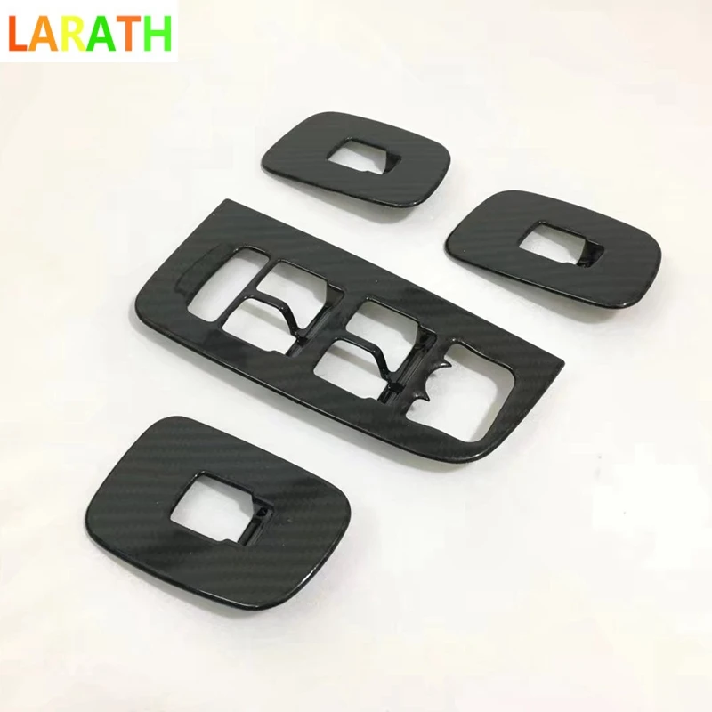 For Volvo XC60 2018 2019 car styling body cover stick trim ABS chrome/carbon fibre door inner built handle bowl frame lamp 4pcs |